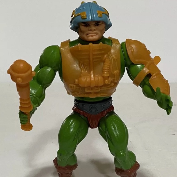 Masters Of The Universe Man At Arms Action Figure w/ Club Armor MOTU Mattel 1981 - Picture 1 of 11